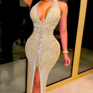 Elegant sparkly dress